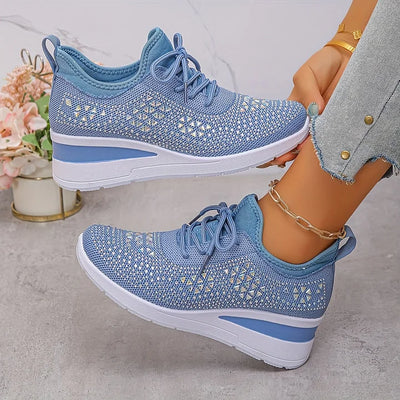 Giselle – Orthopädische Sneaker mit funkelnden Strasssteinen