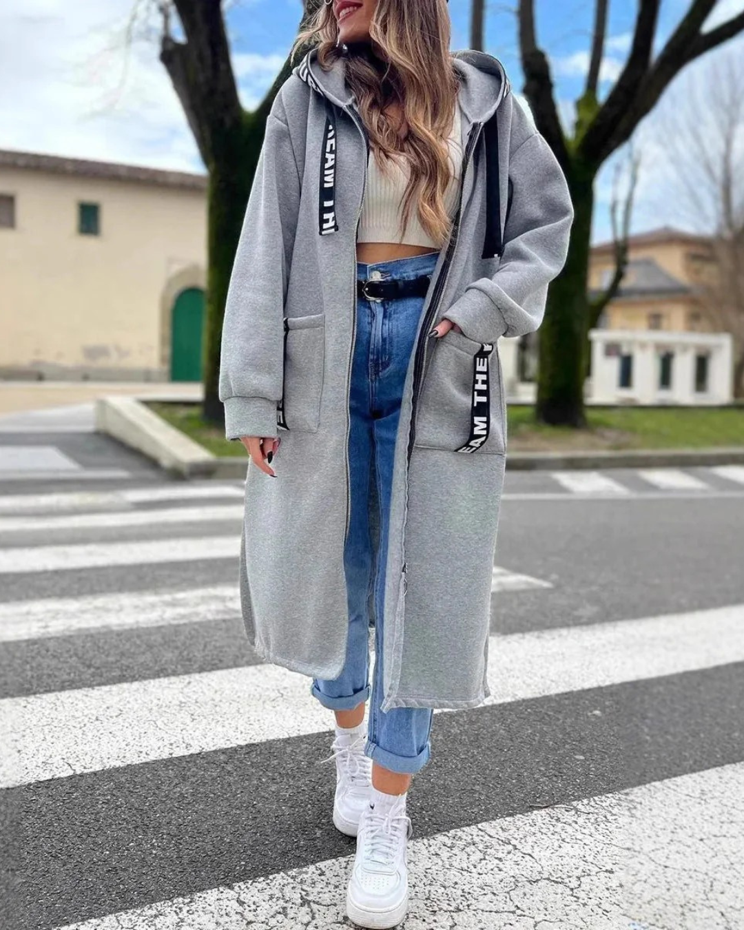 Marina – Langer Hoodie