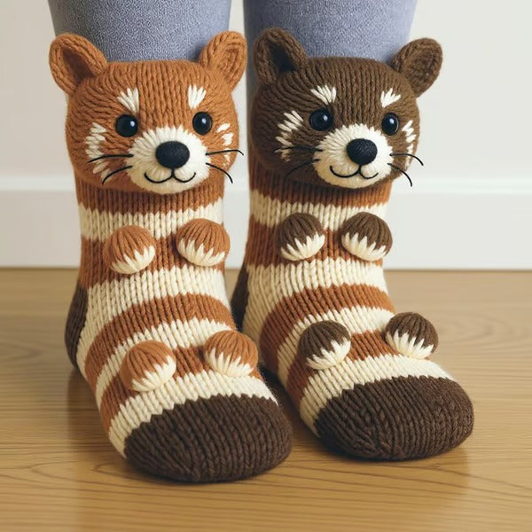 Tierfüßchen-Socken
