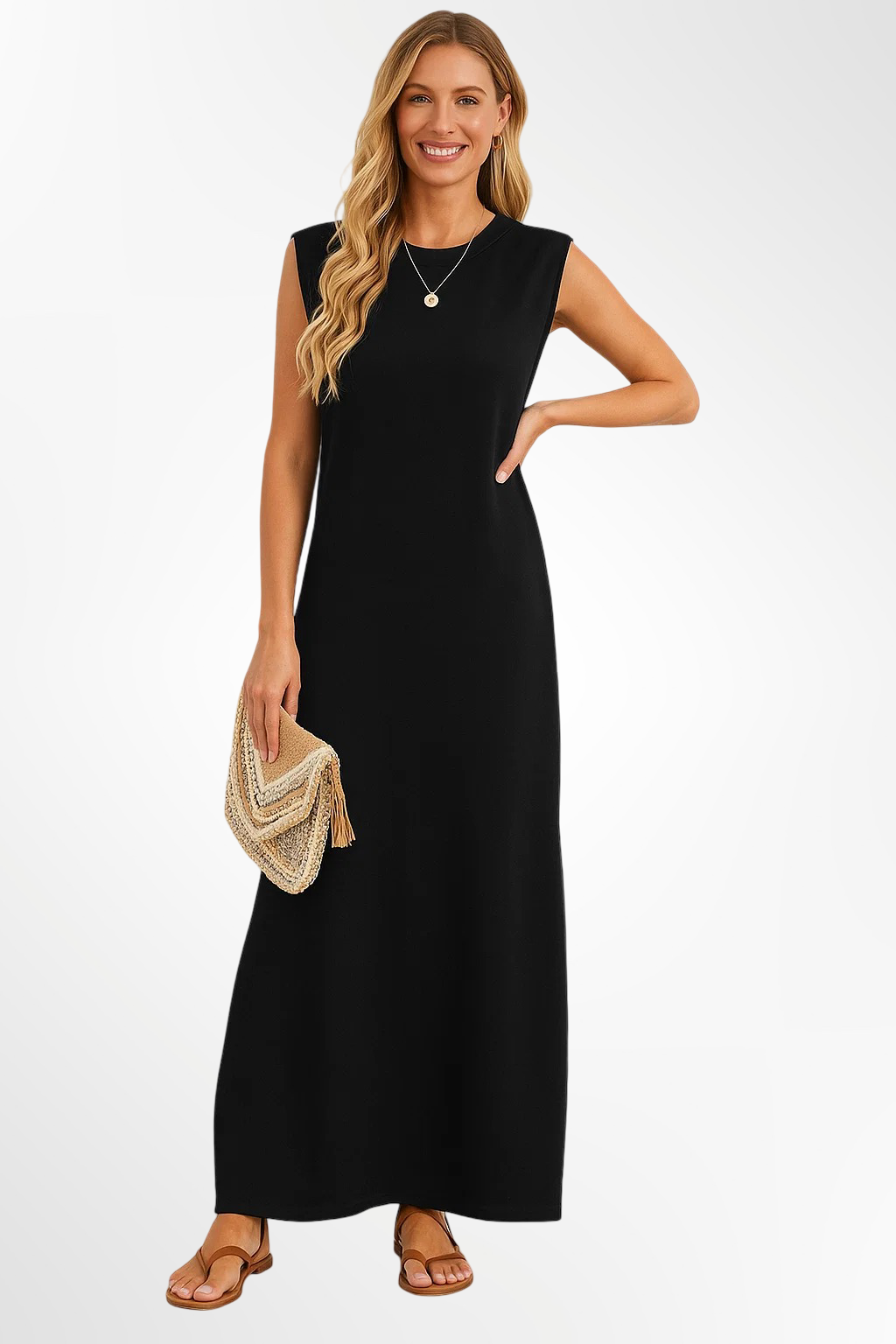 Emma–Langes, fließendes Kleid
