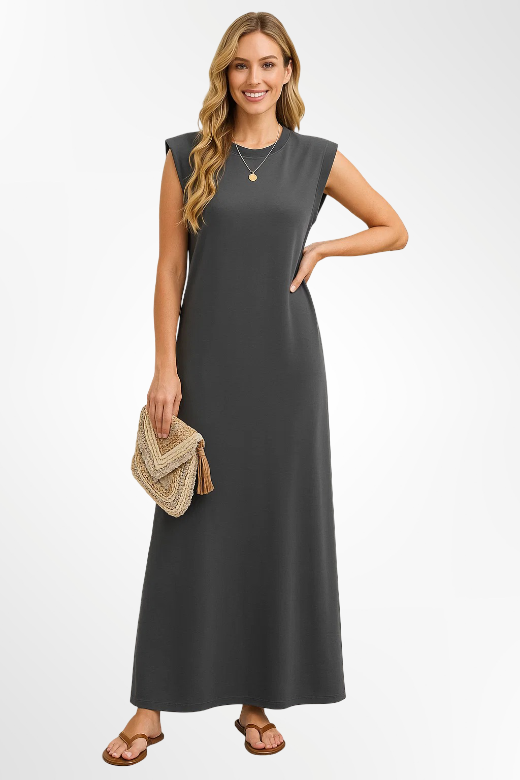Emma–Langes, fließendes Kleid