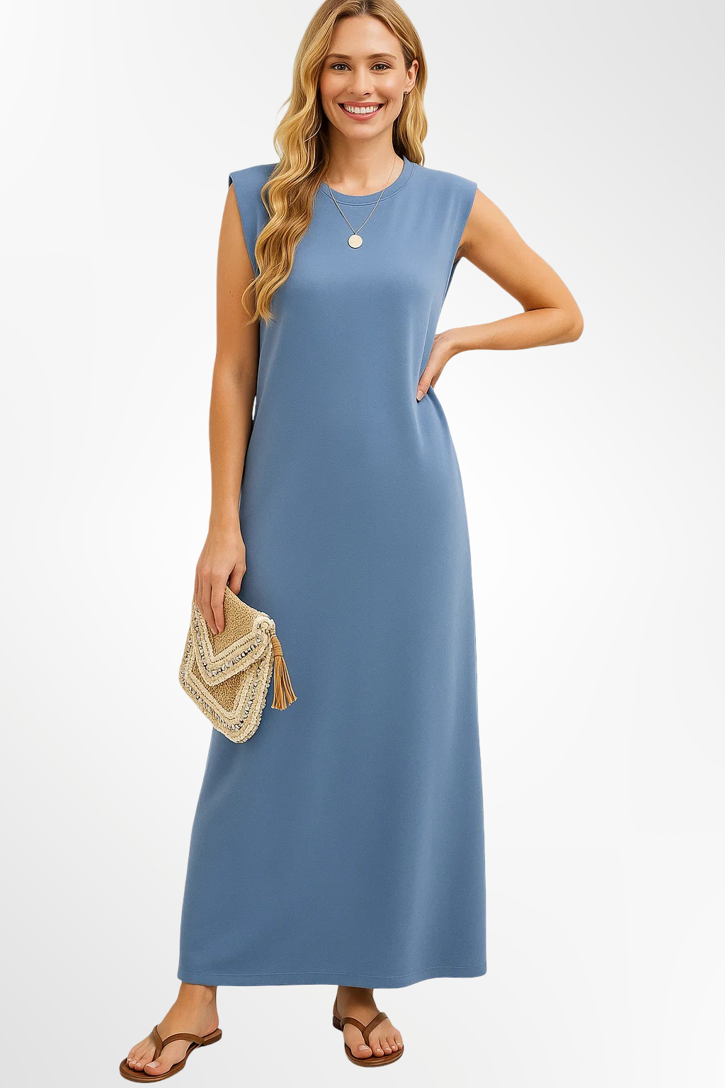 Emma–Langes, fließendes Kleid