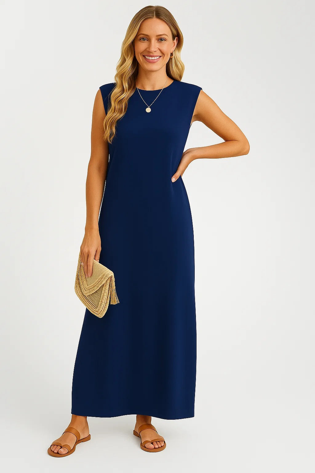 Emma–Langes, fließendes Kleid