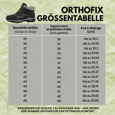OrthoFit Winter – ergonomischer, wasserdichter und rutschfester Schuh zur Schmerzlinderung