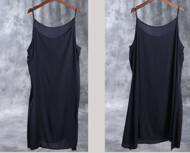 Plus Size–Sommerkleid mit kurzen Ärmeln und lockeren Prints (zweiteilig)