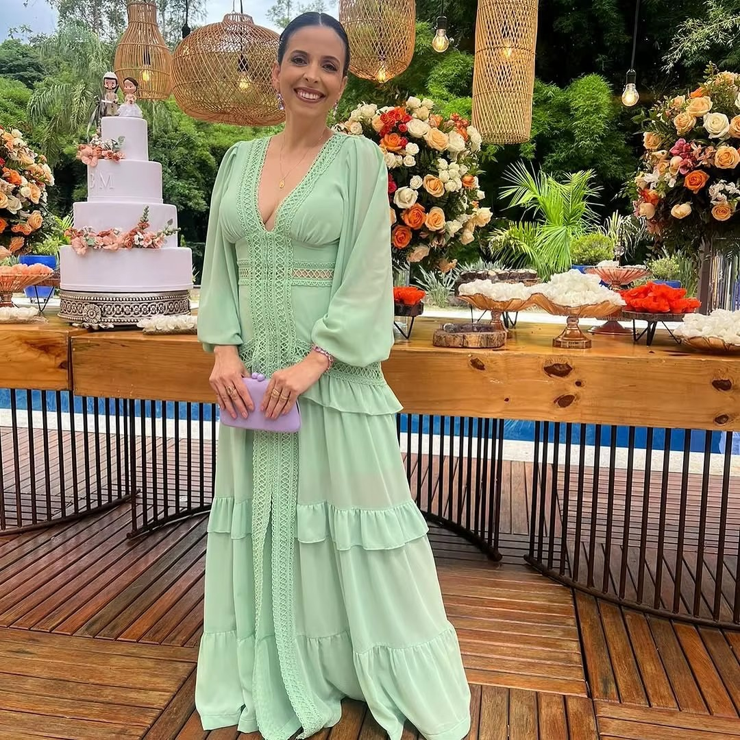 Grünes Kleid